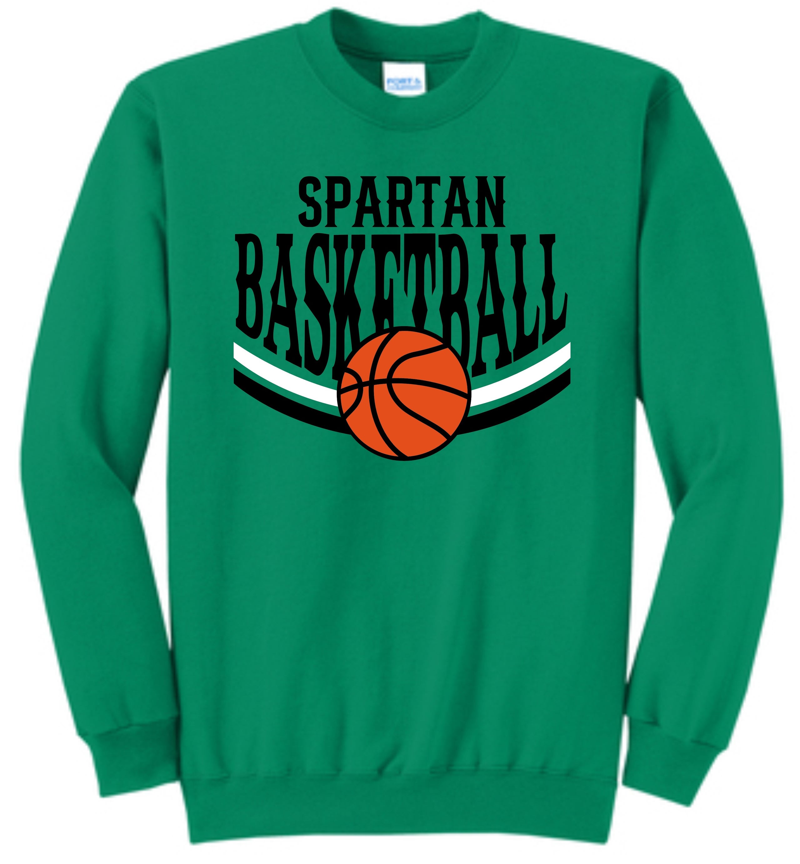 Spartan Basketball Crewneck | Simply Signs and Creative Customs